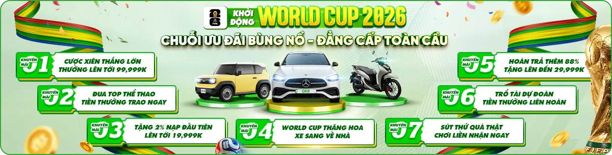 Khởi động Fifa Wolrd Cup 2026 cùng OK9